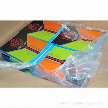 Softcover book printing, 4+4C printing, 157g glossy art paper, perfect binding